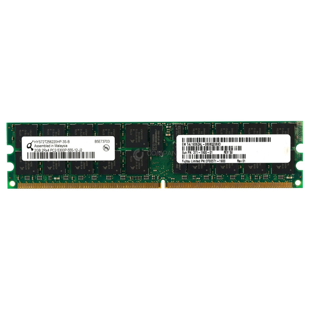 371-1900-01 SUN SPARC 2GB 1RX4 PC2 5300P MEMORY FOR M4000 M5000 CF00371-1900