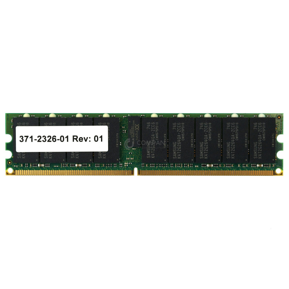 371-2326-01 SUN MEMORY 4GB 2RX4 PC2 5300P DDR2 MT36HTF51272PY-667E1, M393T5166AZA-CE6