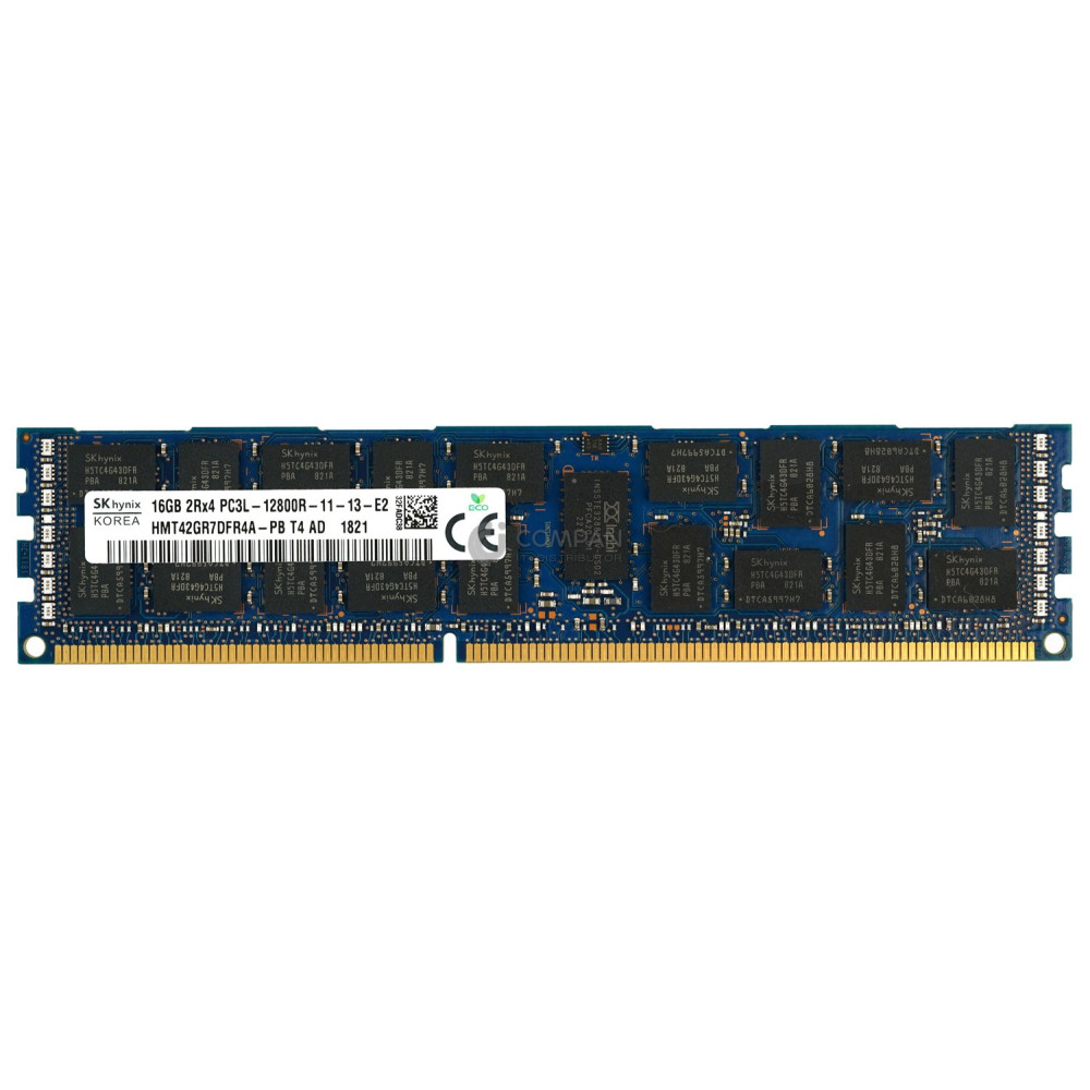 HMT42GR7DFR4A-PB HYNIX DDR3 16GB 2RX4 PC3L-12800R 1600MHZ RDIMM