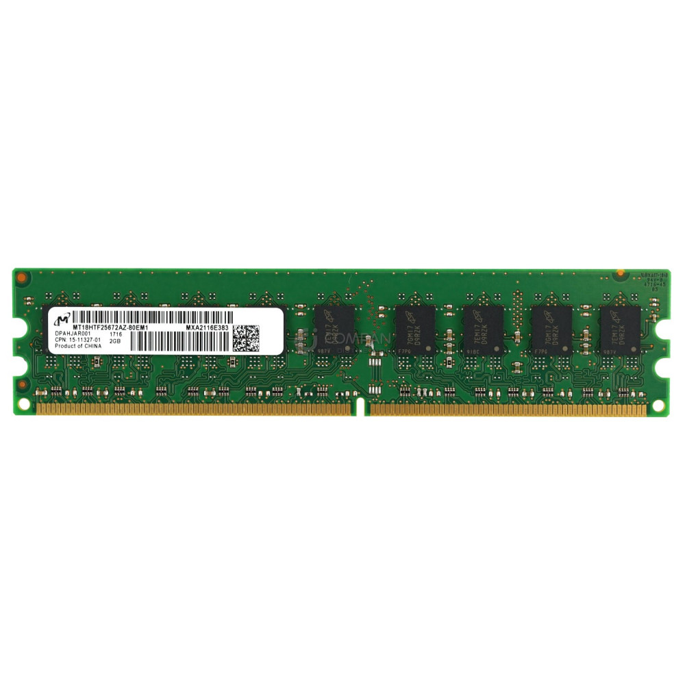 15-11327-01 CISCO MEMORY 2GB DRAM 1 DIMM FOR CISCO 2901, 2911, 2921 MT18HTF25672AZ-80EM1