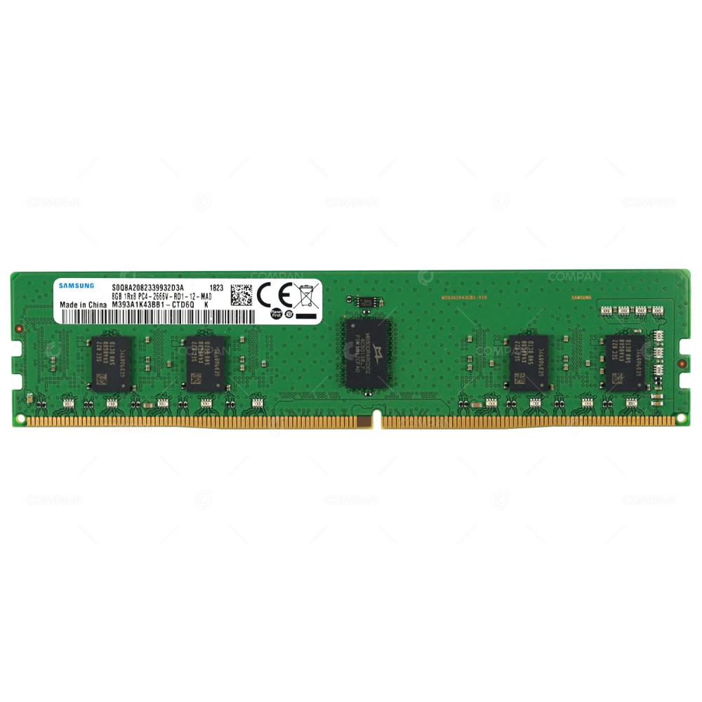 840755-091 HP DDR4 8GB 1RX8 PC4-21333 2666MHZ  RDIMM