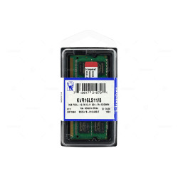 KVR16LS11-8-NEW KINGSTON MEMORY 8GB PC3L-12800 CL11 204-PIN SODIMM DDR3 KVR16LS11/8