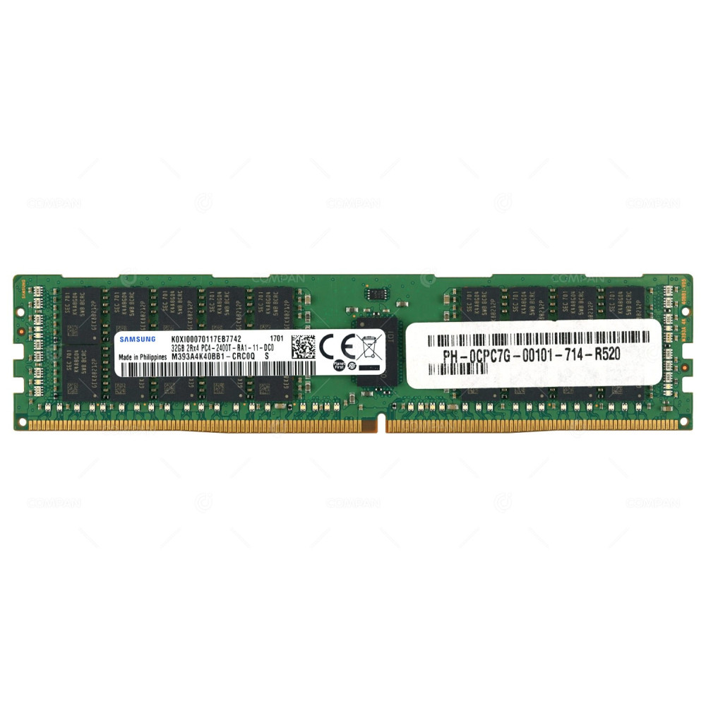 CPC7G DELL DDR4 32GB 2RX4 PC4-19200 2400MHZ RDIMM