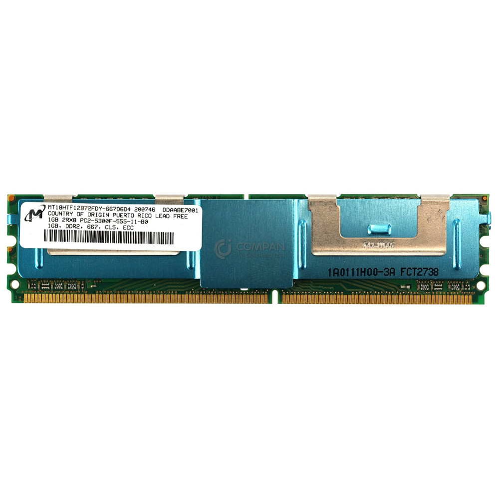 501-7952-01 SUN MEMORY 1GB 2RX8 PC2-5300F DDR2 CF00501-7952