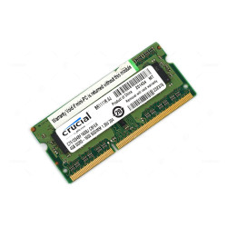 CT51264BF160BJ-C8FER CRUCIAL MEMORY 4GB DDR3 1600 MHZ SODIMM 1.35V 204 CT51264BF160BJ.C8FER, 232376