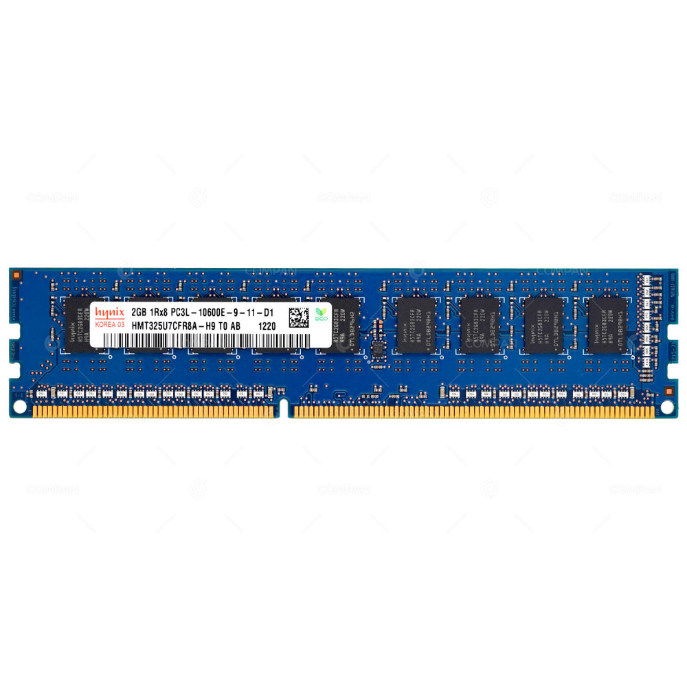HMT325U7CFR8A-H9 HYNIX DDR3 2GB 1RX8 PC3L-10600 1333MHZ UDIMM