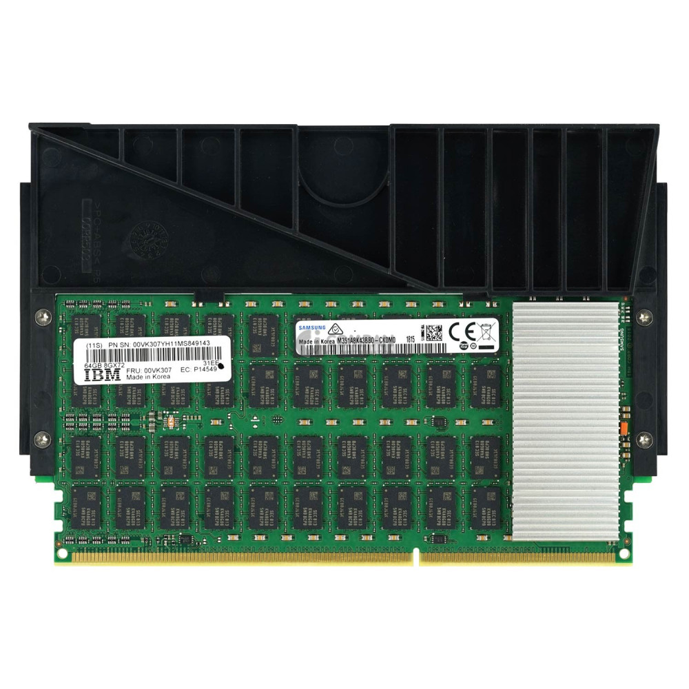 00VK307 IBM DDR4 64GB 8GX72 PC4-12800 1600MHZ CDIMM FOR IBM POWER8