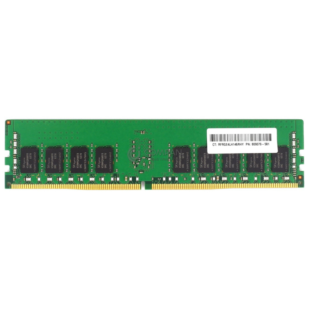 809079-581 HP MEMORY 8GB 1RX4 PC4 2400T DDR4 -