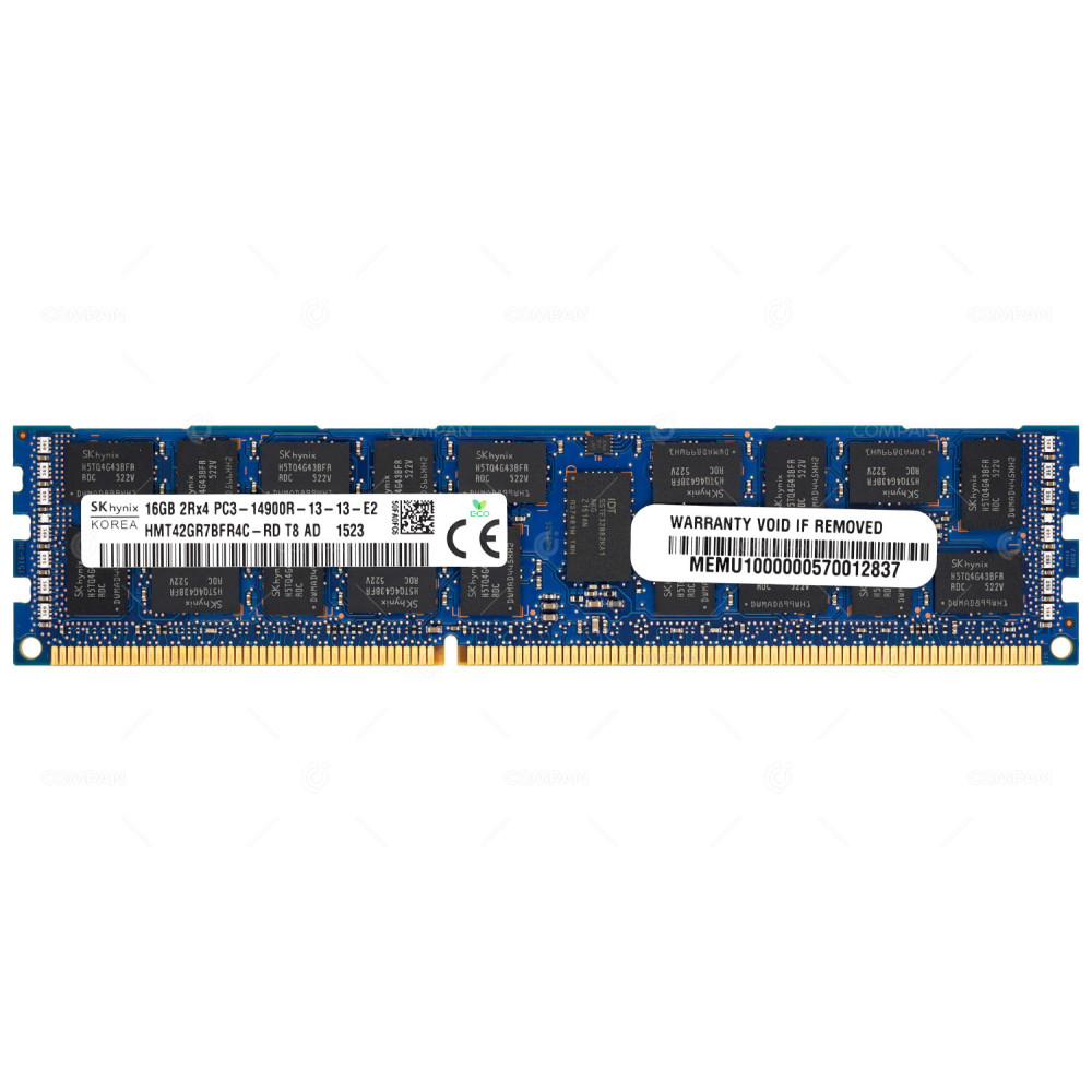 HMT42GR7BFR4C-RD HYNIX DDR3 16GB 2RX4 PC3-14900 1866MHZ RDIMM