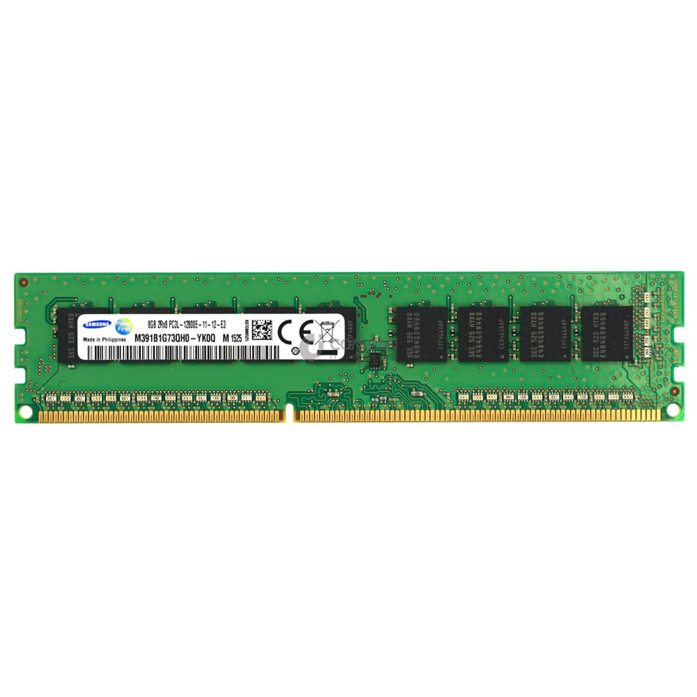 M391B1G73QH0-YK0Q SAMSUNG 8GB 2RX8 PC3L-12800 MEMORY UDIMM