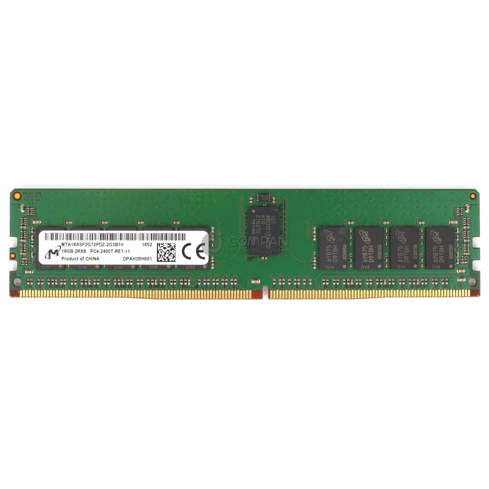MTA18ASF2G72PDZ-2G3B1 MICRON DDR4 16GB 2RX8 PC4-19200 2400MHz RDIMM