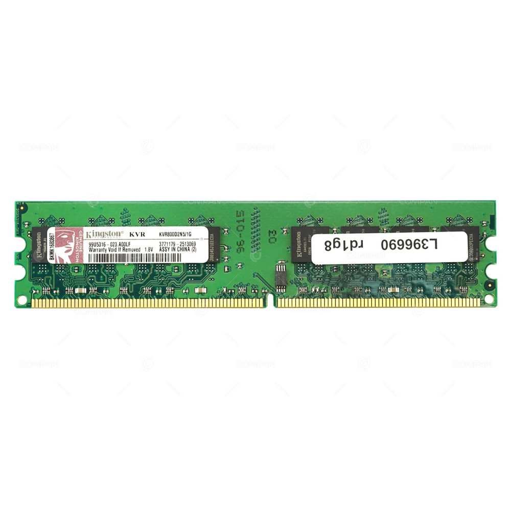KVR800D2N5-1G KINGSTON MEMORY 1GB PC2 6400 DDR2