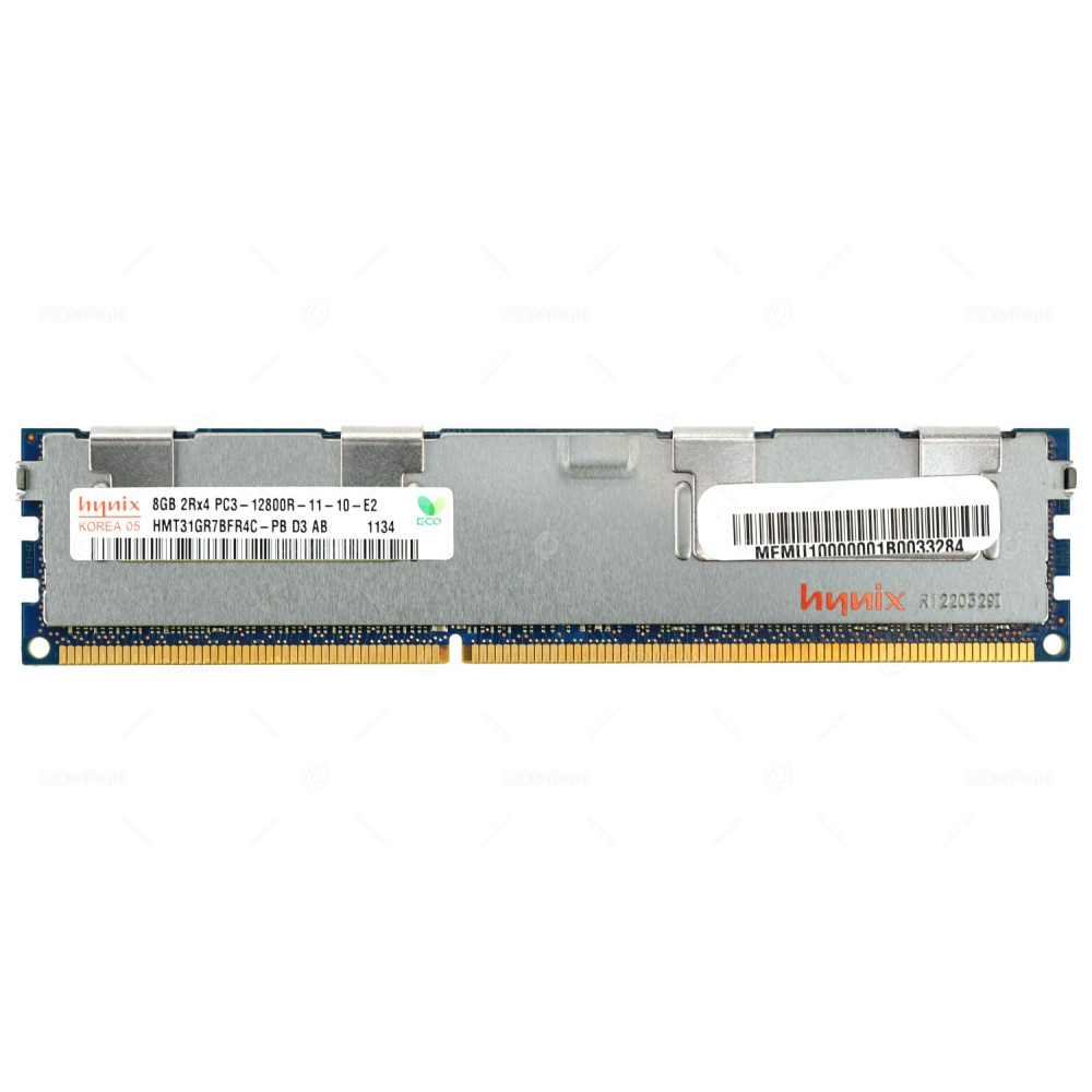 HMT31GR7BFR4C-PB HYNIX MEMORY 8GB 2RX4 PC3 12800R DDR3 -