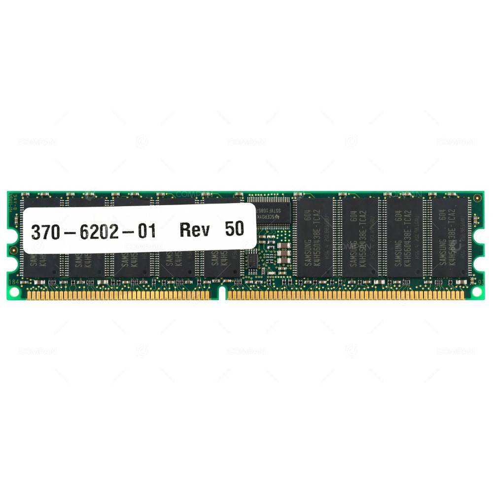 370-6202-01 SUN DDR 512MB PC-2100 266MHZ RDIMM CAS 2-2-2