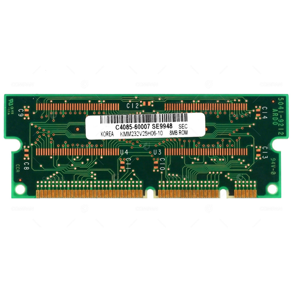 C4085-60007 HP MEMORY 8MB FIRMWARE DIMM FOR LASERJET PRINTER 8000 8100 KMM232V25H06-10