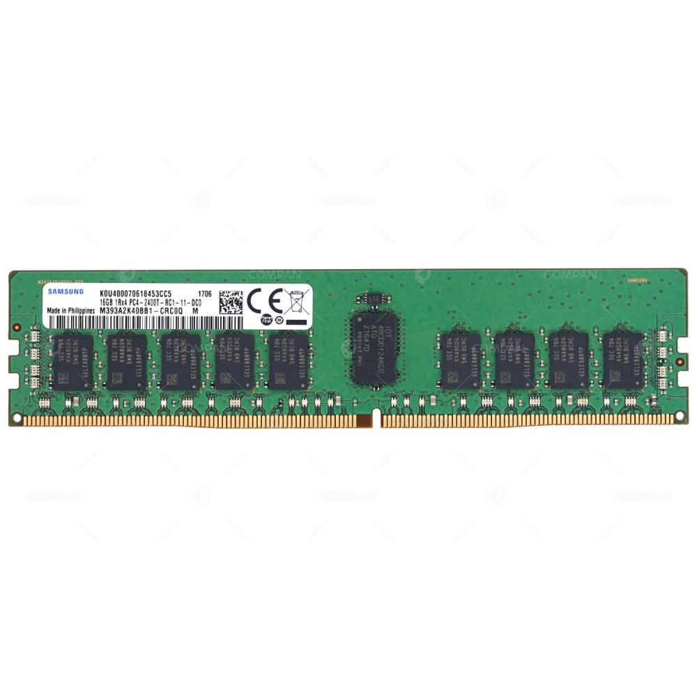 809082-591 HP MEMORY 16GB 1RX4 PC4 19200T DDR4 2400T 2400MHZ RDIMM