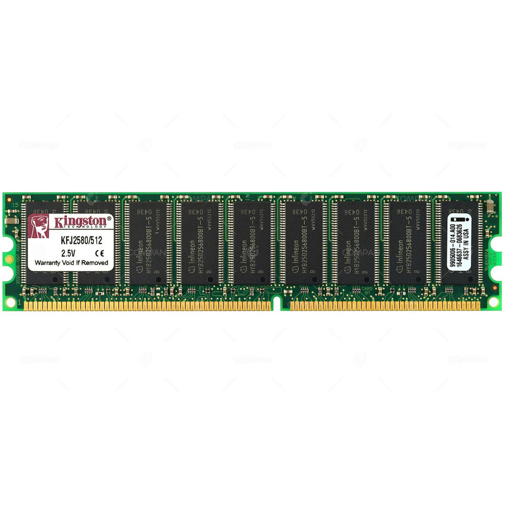 KFJ2580-512 KINGSTON 512MB DDR2 266MHZ PC2-2100 ECC UNBUFFERED MEMORY -