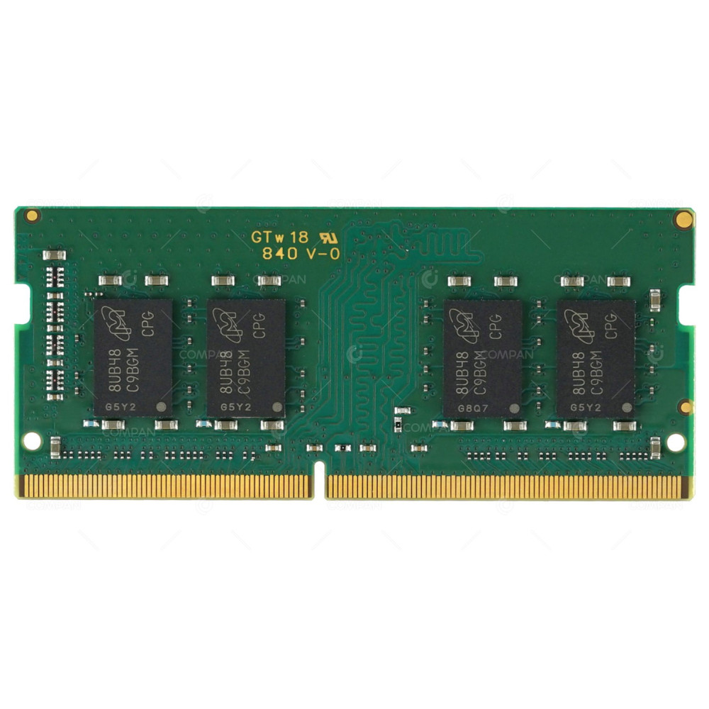 CT8G4SFS824A.C8FBD1 CRUCIAL MEMORY 8GB 1RX8 PC4 2400 DDR4 19200 266 PIN 1.2V CL17 SODIMM UNBUFFERED NON ECC FOR LAPTOP 327343