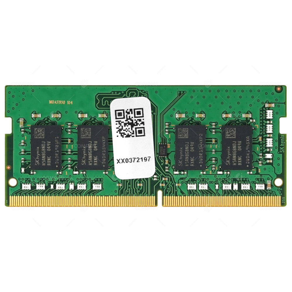 SM30N76619 LENOVO MEMORY 8GB 1RX8 PC4 3200 DDR4 25600 260 PIN CL22 SODIMM UNBUFFERED NON ECC FOR LAPTOP -