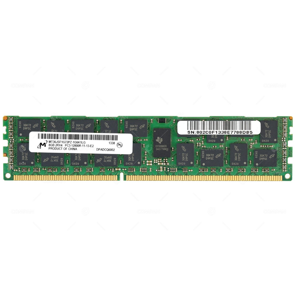 100-562-479-12800 EMC DDR3 8GB PC3-12800 1600MHZ RDIMM FOR VNX5300