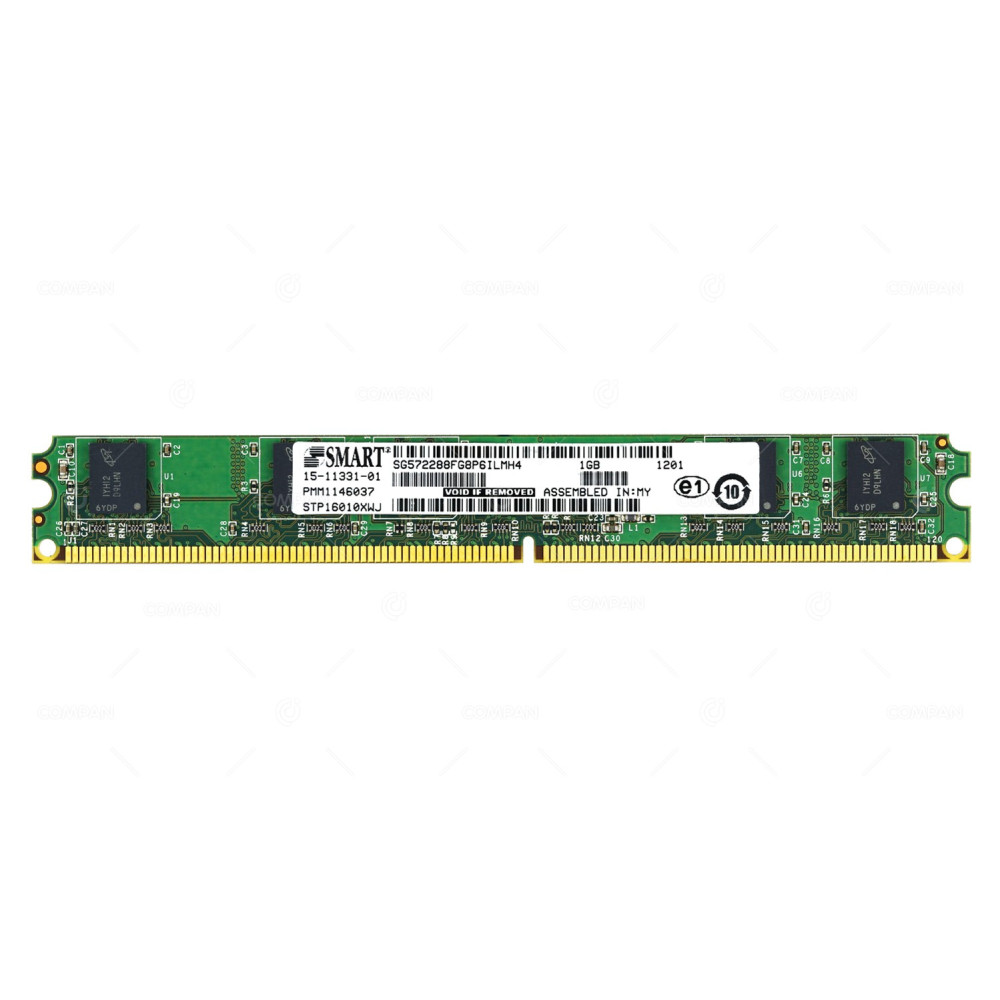 15-11331-01 CISCO MEMORY 1GB PC2 5300 667MHZ ECC CL5 RDIMM DDR2 LOW PROFILE SG572288FG8P6ILMH4