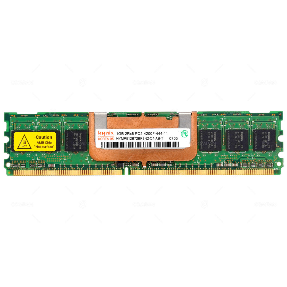 HYMP512B72BP8N2-C4 HYNIX MEMORY 1GB 2RX8 PC2-4200F DDR2