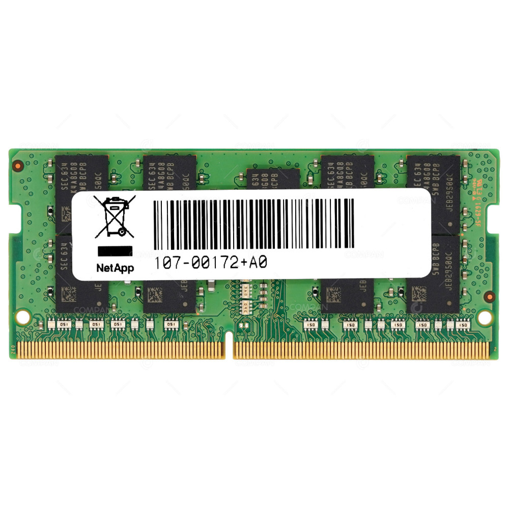 107-00172 NETAPP 16GB ECC SODIMM DDR4 FOR NETAPP AFF-A200, FAS2650