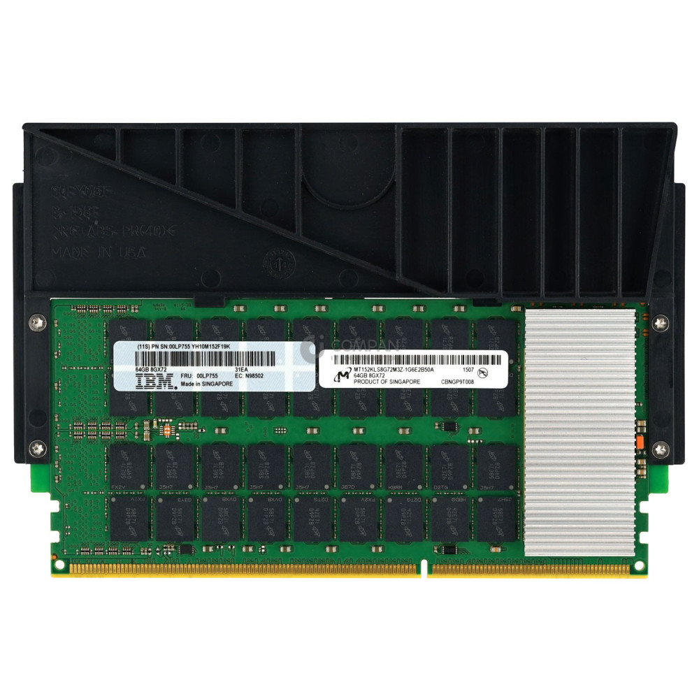 00LP755 IBM DDR3 64GB 8GX72 PC3-12800 1600MHZ CDIMM CL11 FOR IBM PSERIES POWER8