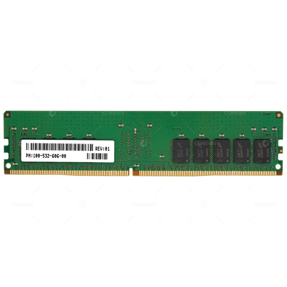 100-532-606-00 EMC DDR4 16GB 2RX8 PC4-21333 2666MHZ RDIMM CL19