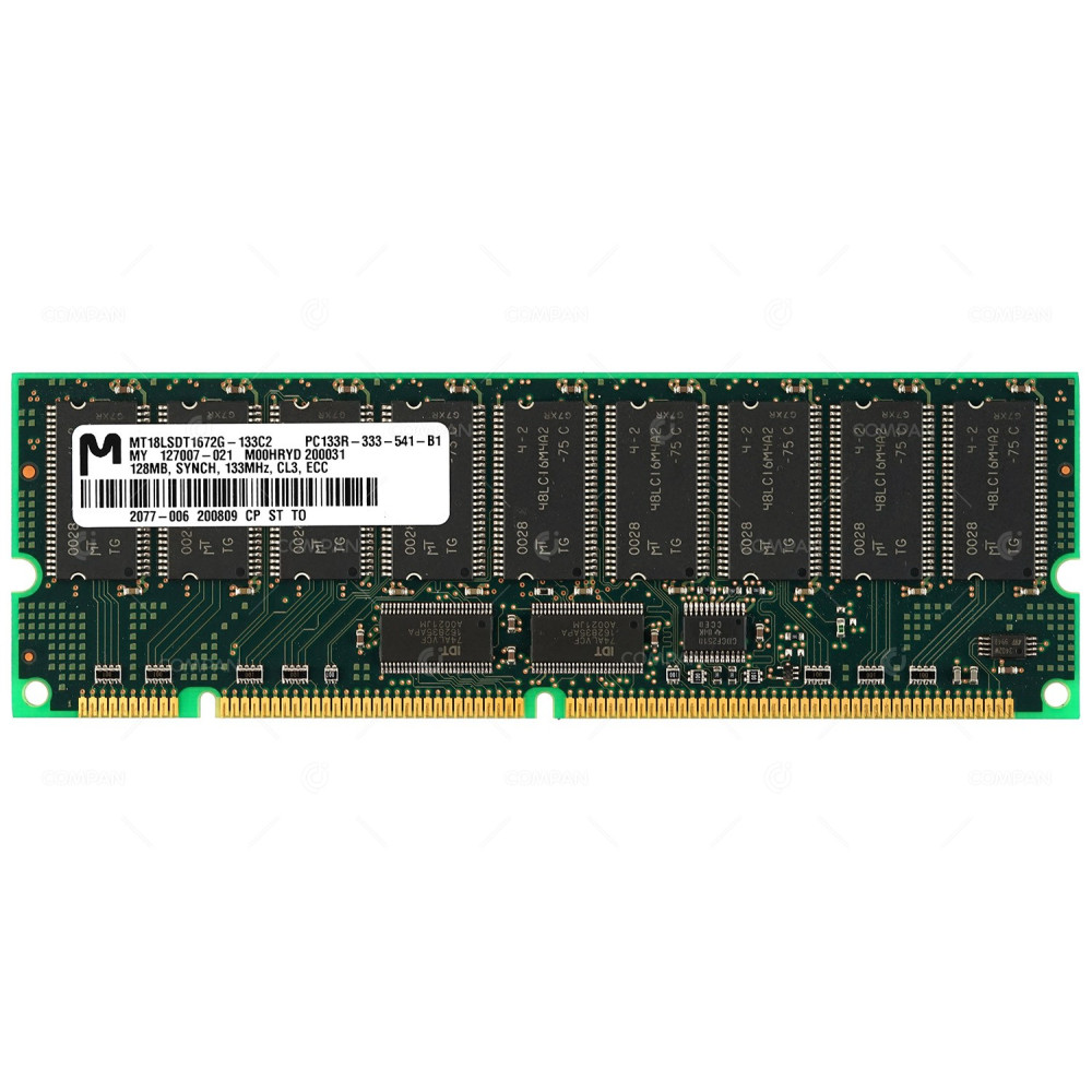 18LSDT1672G-133C2 MICRON 128MB PC-133R SDRAM 133 MHZ MEMORY -