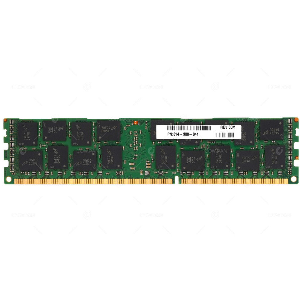 314-900-041 12800R EMC MEMORY 16GB 2RX4 PC3 12800R DDR3 HMT42GR7AFR4C-PB, MT36JSF2G72PZ-1G6E1
