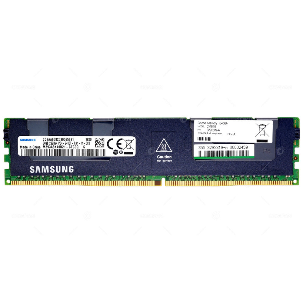 3292319-A EMC DDR4 64GB 42S2RX4 PC4-19200 2400MHZ RDIMM CL17