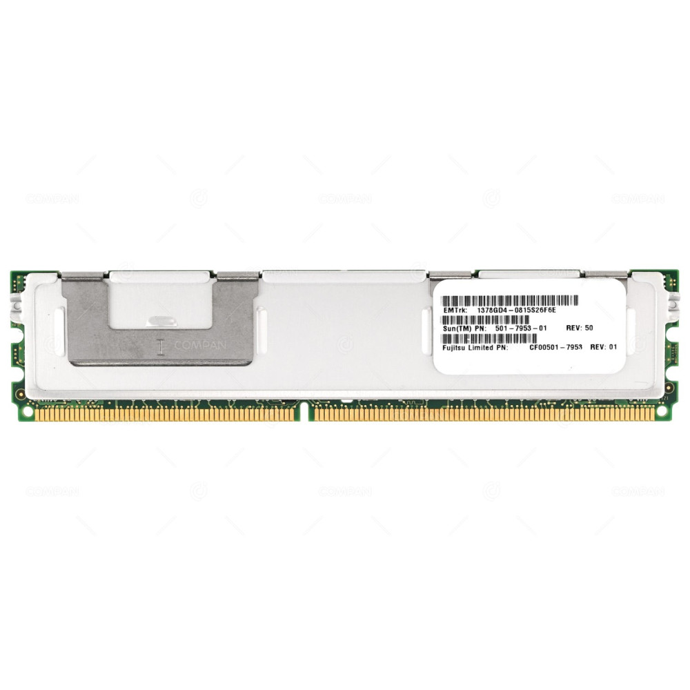 501-7953 SUN 2GB 2RX4 PC2-5300F DDR2 666 MHZ MEMORY CF00501-7953, 501-7953-01, M395T5750EZ4-CE66