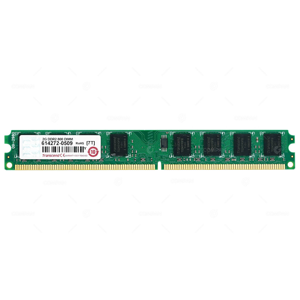 614272 TRANSCEND MEMORY 2GB PC2 6400 DDR2 -