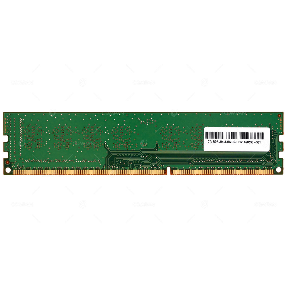 698650-581 HP MEMORY 4GB 1RX8 PC3 12800U DDR3 HMT451U6AFR8C-PB, M378B5173QH0-CK0