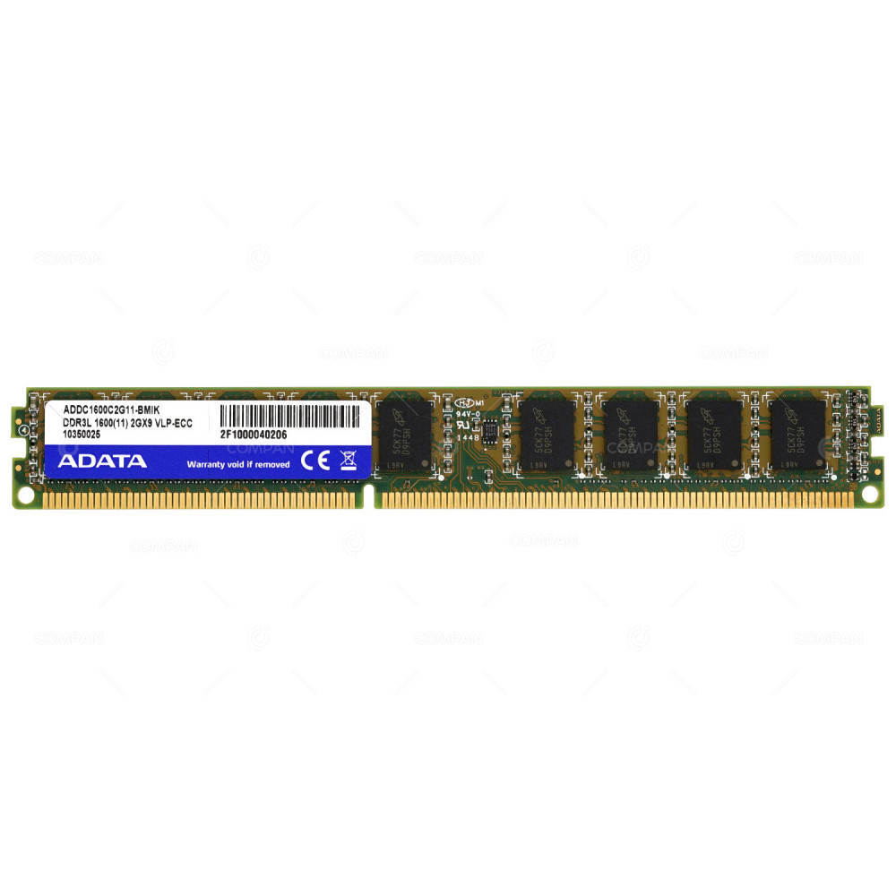 ADDC1600C2G11-BMIK PROMISE TECHNOLOGY ADATA 2GB DD3L 1600MHZ MEMORY FOR VESS R2600I 10350025