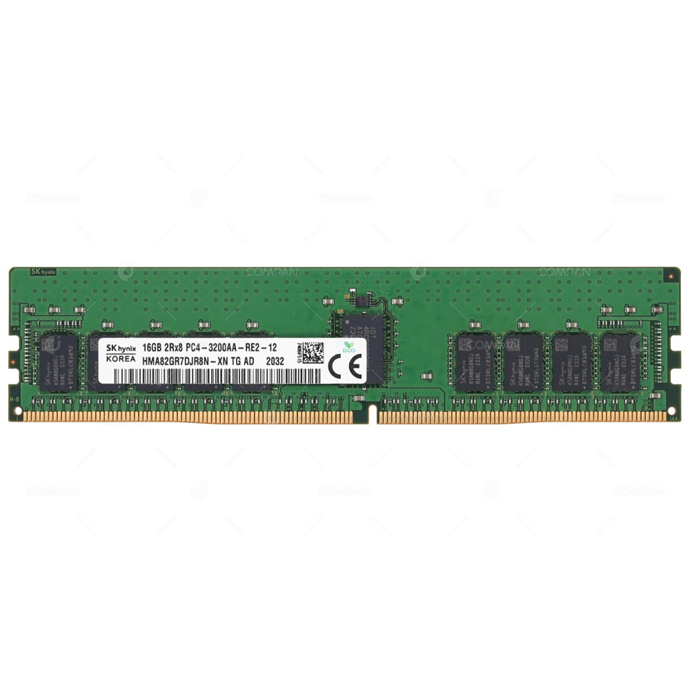 HMA82GR7DJR8N-XN HYNIX DDR4 16GB 2RX8 PC4-25600 3200MHZ RDIMM CL22