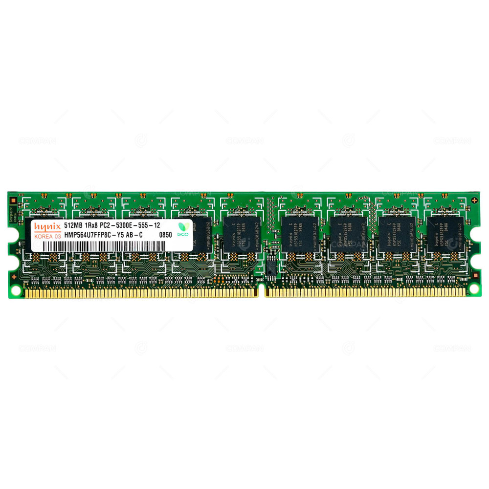 HMP564U7FFP8C-Y5 HYNIX MEMORY 512MB 1RX8 PC2 5300E DDR2 -