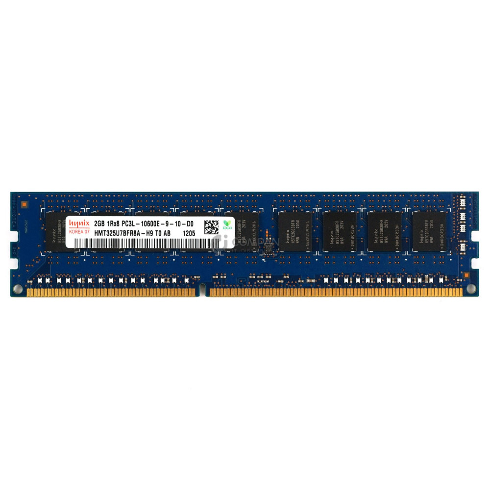 HMT325U7BFR8A-H9 HYNIX MEMORY 2GB 1RX8 PC3L 10600E DDR3 HMT325U7BFR8A-H9 - -