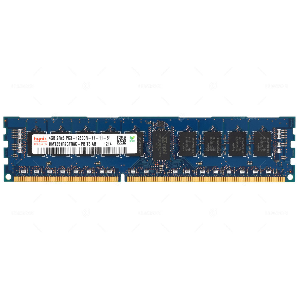 HMT351R7CFR8C-PB HYNIX MEMORY 4GB 2RX8 PC3 12800R DDR3 -