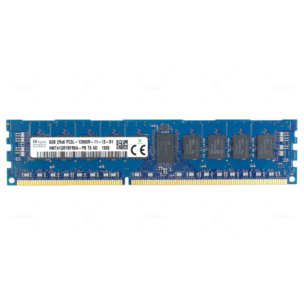 HMT41GR7BFR8A-PB HYNIX MEMORY 8GB 2RX8 PC3L 12800R DDR3 1600MHZ HMT41GR7BFR8A-PB - -