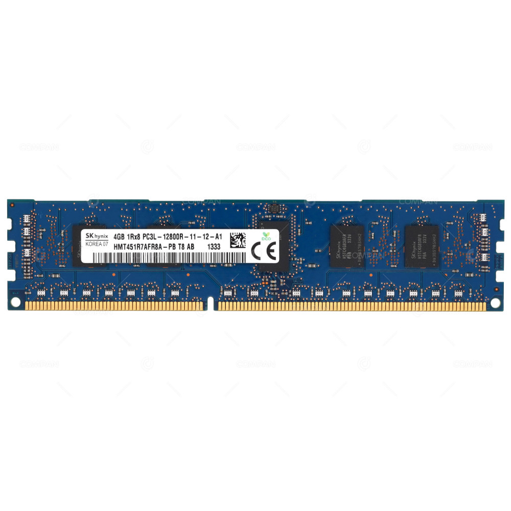 HMT451R7AFR8A-PB HYNIX MEMORY 4GB 1RX8 PC3L 12800R DDR3 -
