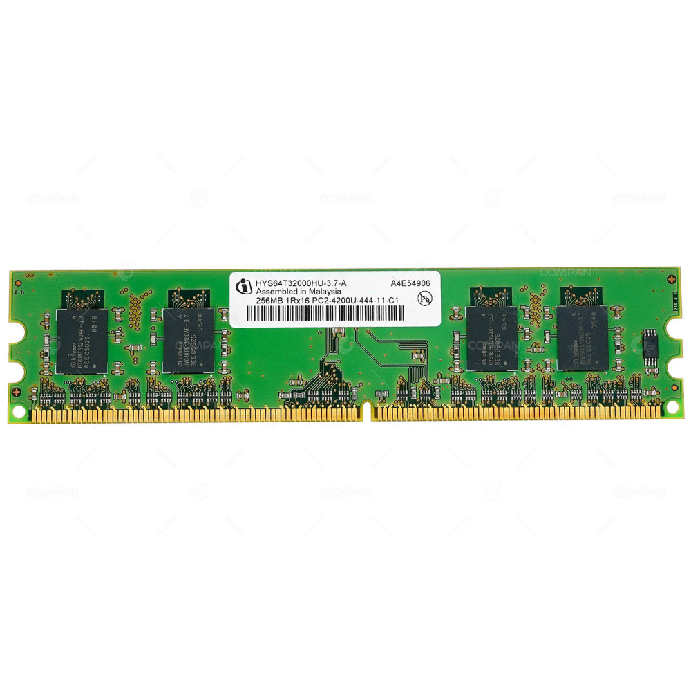 HYS64T32000HU-3.7-A INFINEON MEMORY 256MB 1RX16 PC2 4200U DDR2 -