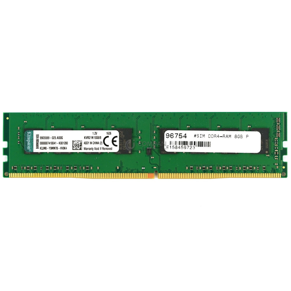 KVR21N15S8-8 KINGSTON MEMORY 8GB PC4 2133P DDR4 KVR21N15S8-8 KVR21N15S8/8 KVR21N15S8/8