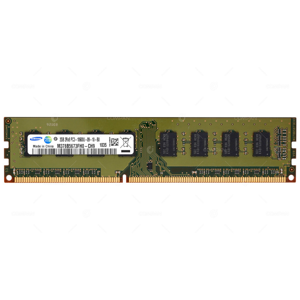 M378B5673FH0-CH9 SAMSUNG MEMORY 2GB 2RX8 PC3 10600U DDR3 -
