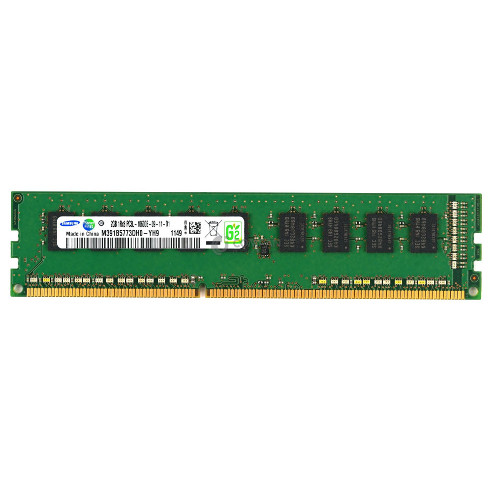 M391B5773DH0-YH9 SAMSUNG MEMORY 2GB 1RX8 PC3L 10600E DDR3 M391B5773DH0-YH9 - -