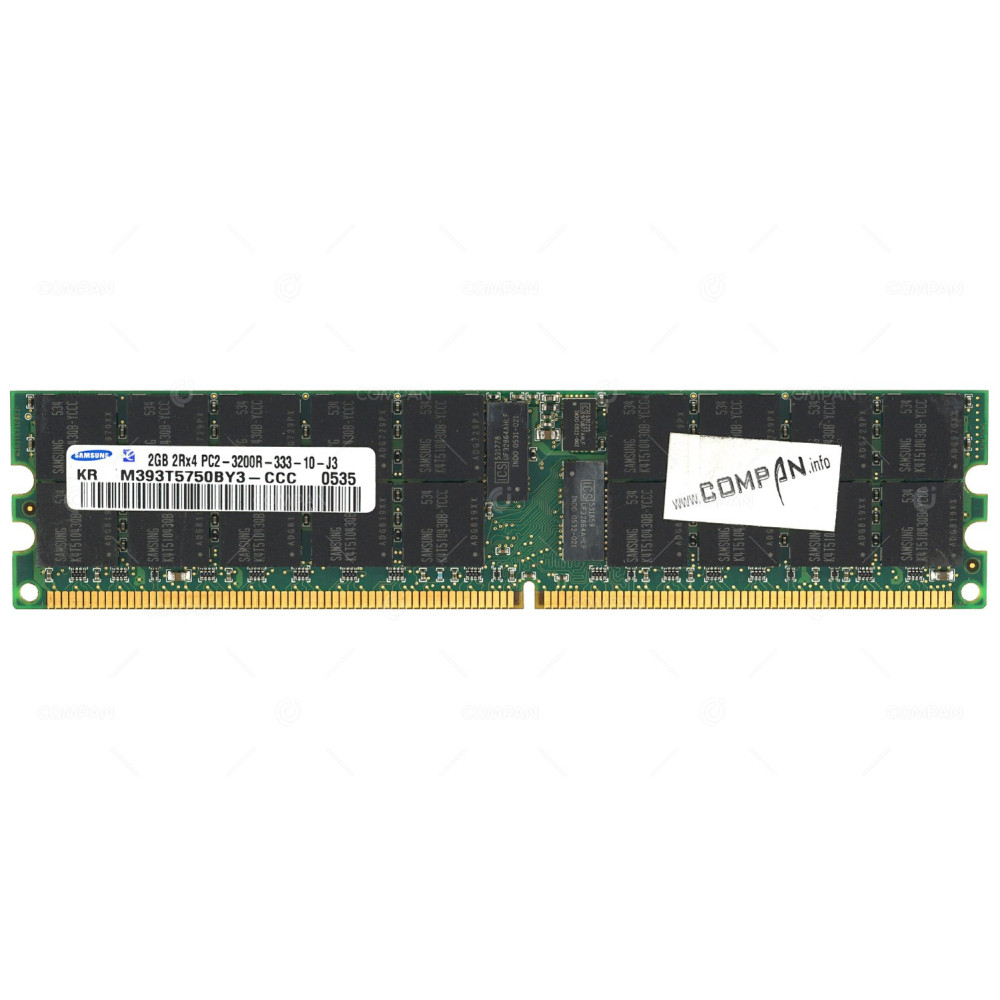 M393T5750BY3-CCC SAMSUNG MEMORY 2GB 2RX4 PC2 3200R DDR2 -