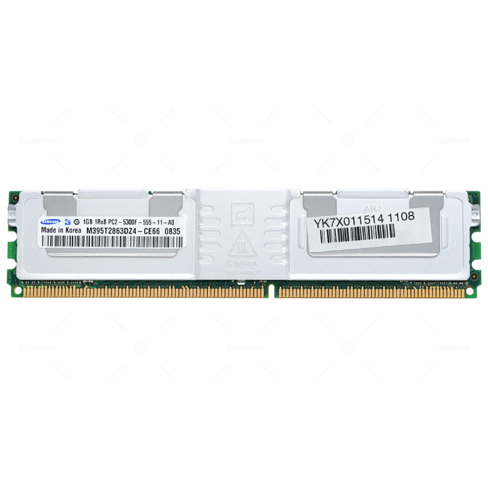 M395T2863DZ4-CE66 SAMSUNG MEMORY 1GB 1RX8 PC2 5300F DDR2 -