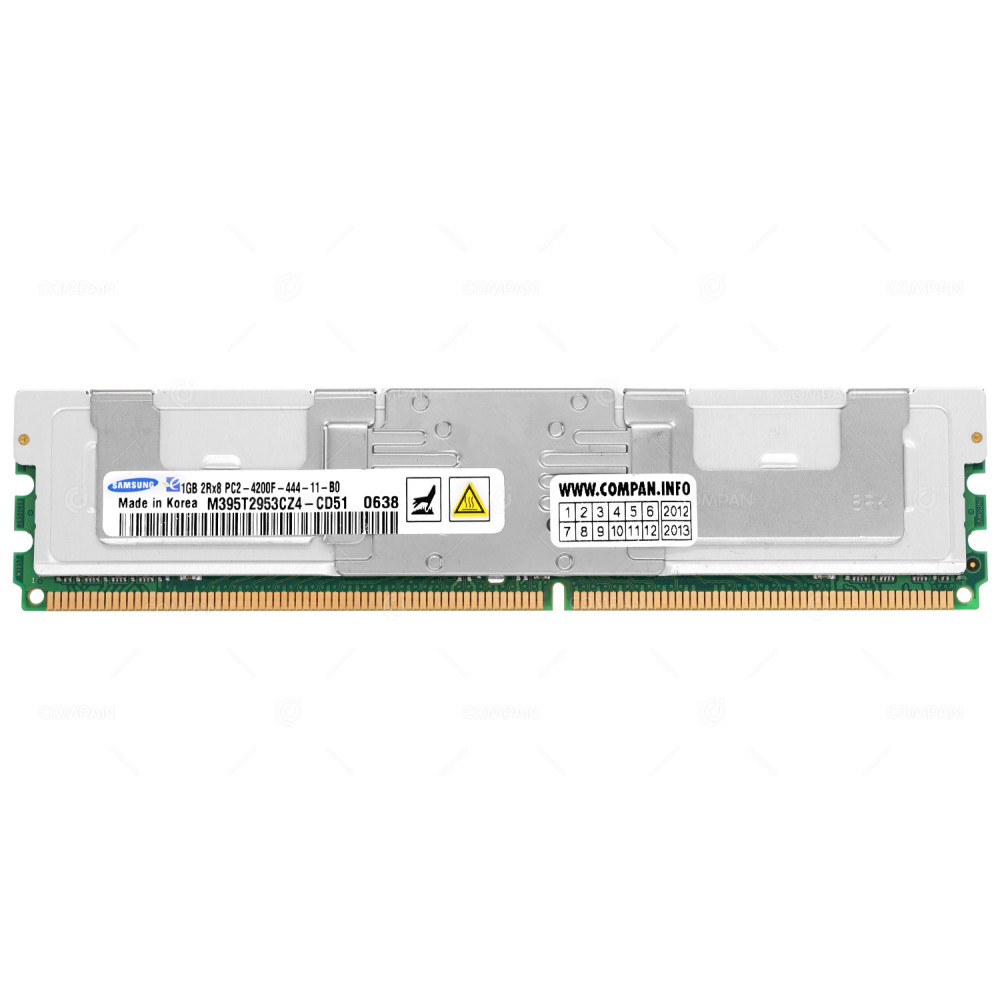 M395T2953CZ4-CD5 SAMSUNG MEMORY 1GB 2RX8 PC2 4200F DDR2 -