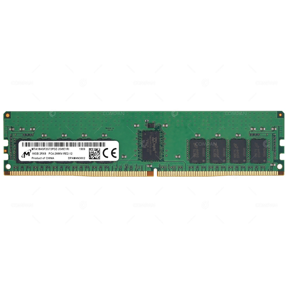 MTA18ASF2G72PDZ-2G6E1RI MICRON MEMORY 16GB 2RX8 PC4-2666V DDR4 2666MHZ -